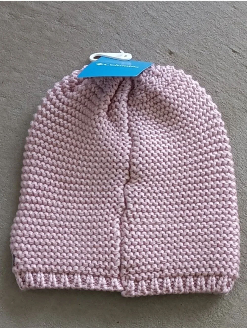 Columbia Cascade Peak Light Pink Knit Winter Beanie Hat
